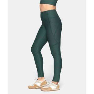 Outdoor Voices Warmup 7/8 Leggings - Hunter Green, Small